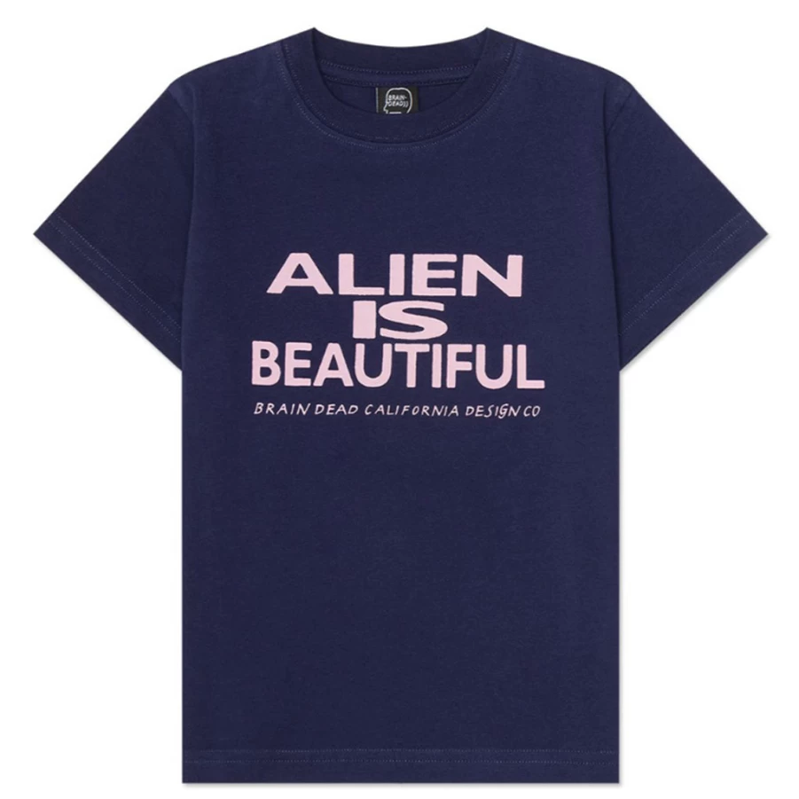 KIDS21 Navy Alien Graphic Kids T-Shirt - Fun & Unique Beautiful Design for Children