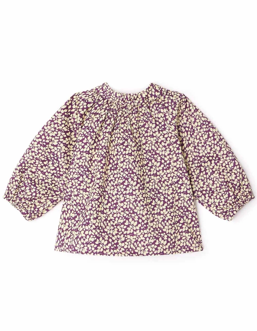 KIDS21 Liberty Domino Blouse for Kids in Purple - Stylish & Comfortable Top