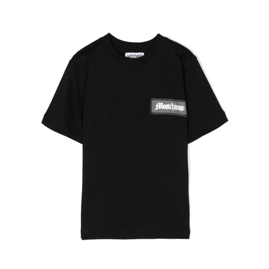 KIDS21 Black Maxi T-Shirt for Kids - Comfortable Cotton Tee