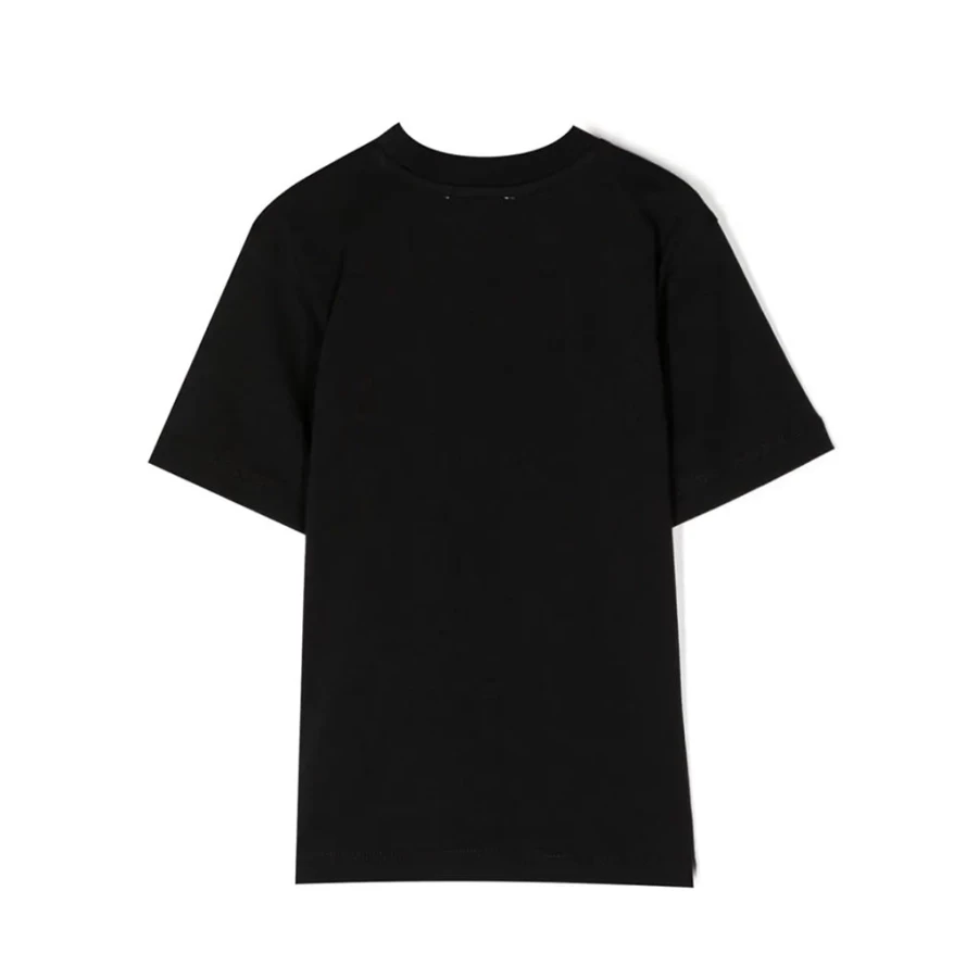 KIDS21 Black Maxi T-Shirt for Kids - Comfortable Cotton Tee