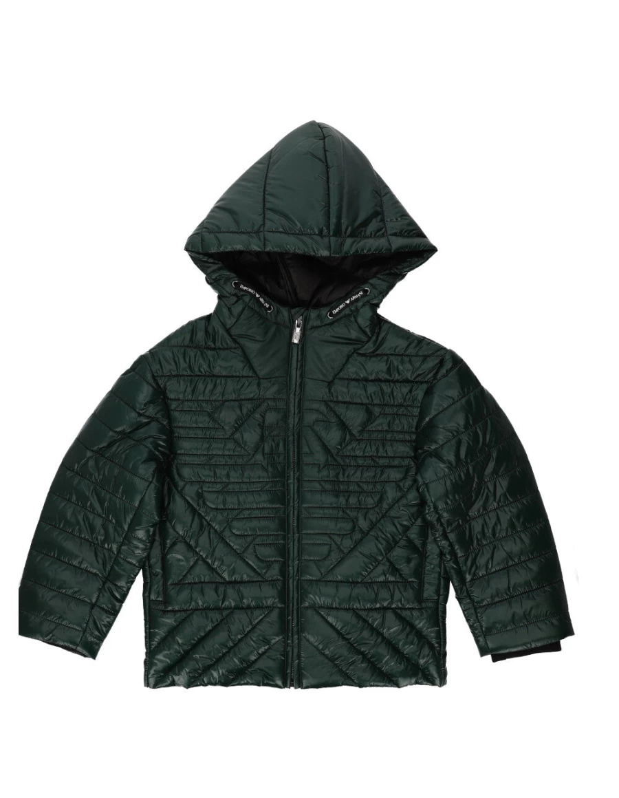 KIDS21 Green Blouson Jacket for Kids - Lightweight Stylish Outerwear