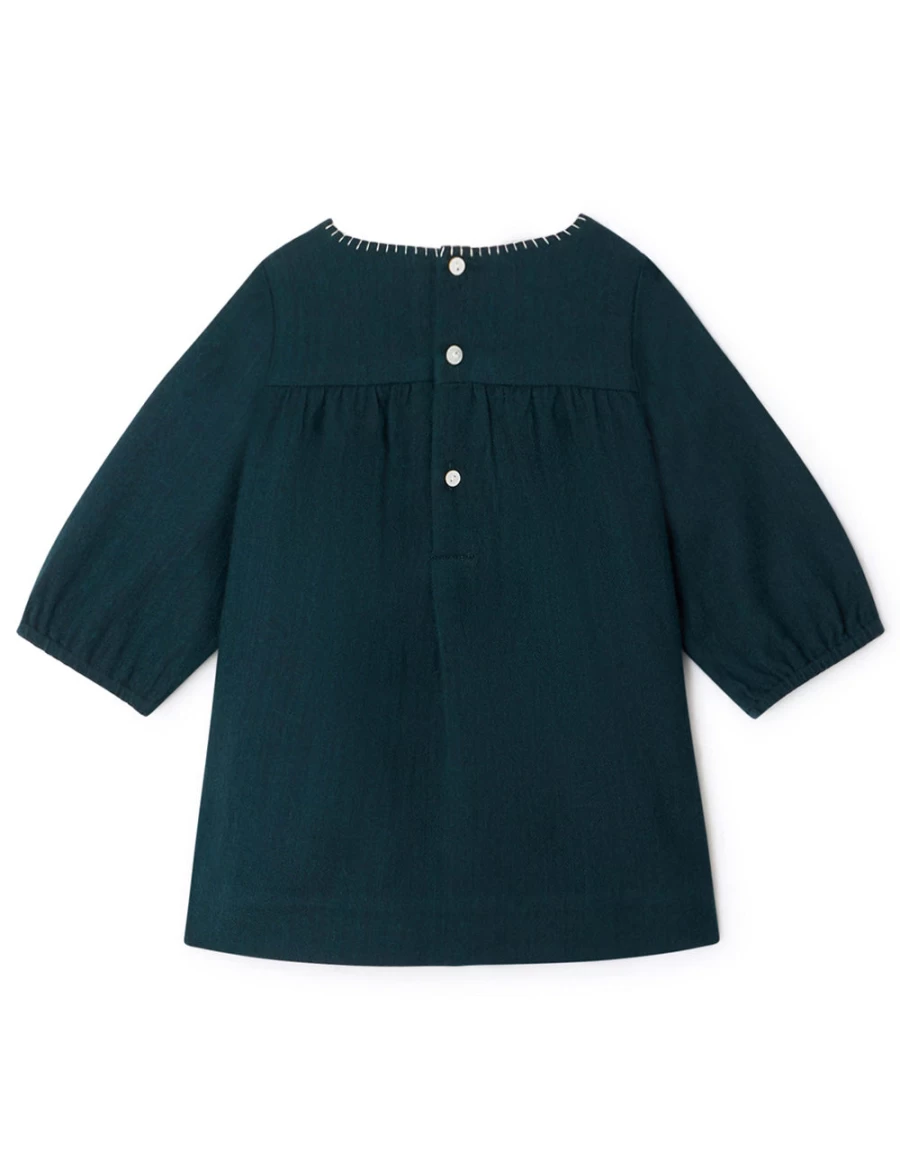 KIDS21 Grey Dipiki Dress for Kids - Stylish and Comfortable Girls' Dress