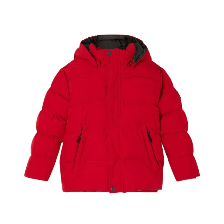KIDS21 Red Dario Down Jacket for Kids - Warm Winter Coat