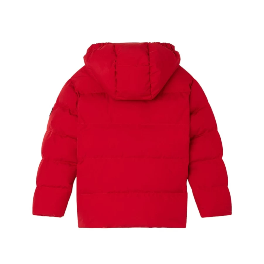 KIDS21 Red Dario Down Jacket for Kids - Warm Winter Coat