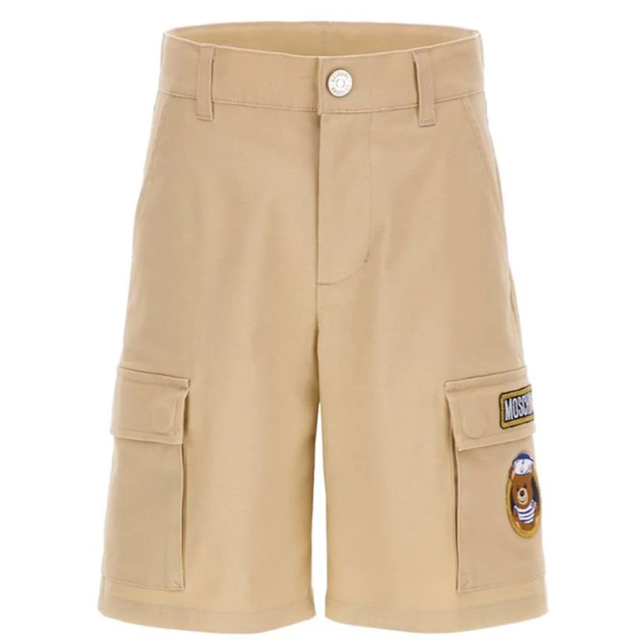 "KIDS21 Brown Cargo Shorts for Kids - Durable and Comfortable"