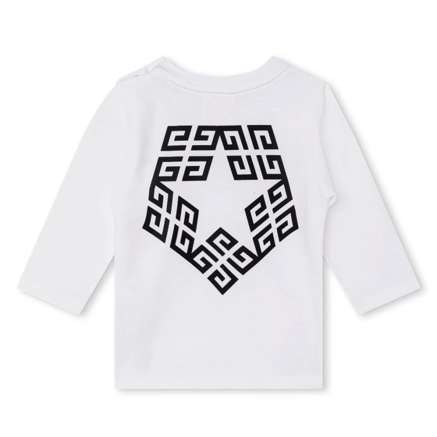 KIDS21 White Logo Printed T-Shirt for Kids - Comfortable Cotton Tee
