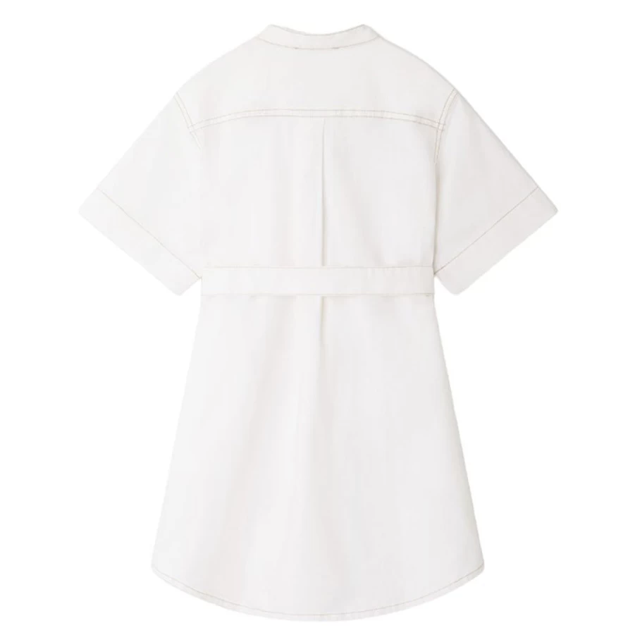 KIDS21 Christa Dress for Girls - Elegant White Kids Dress for Special Occasions