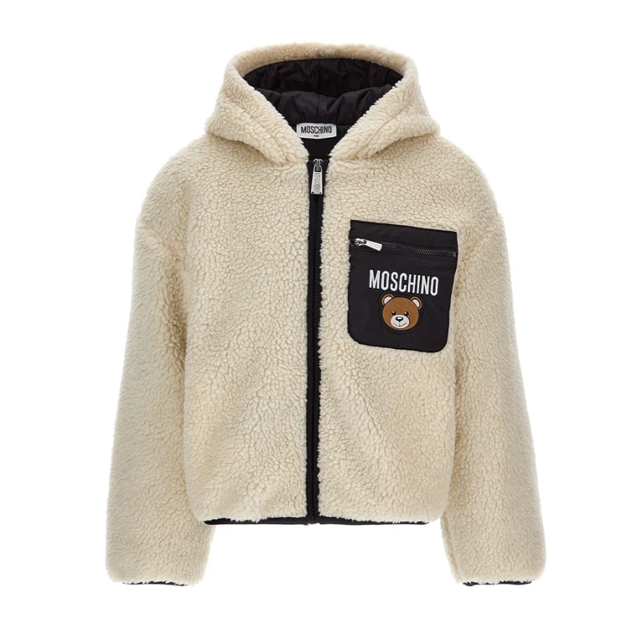 KIDS21 Ivory Hooded Jacket for Kids - Warm & Stylish Winter Coat