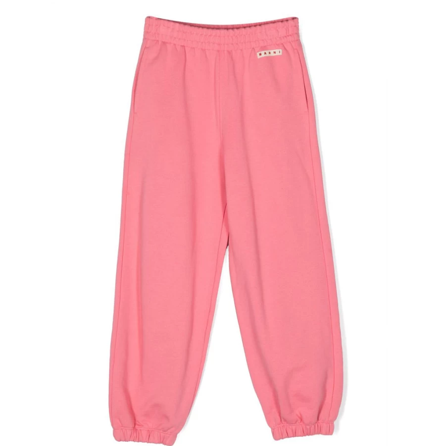 KIDS21 Pink Logo Sweatpants for Kids - Comfortable Casual Joggers