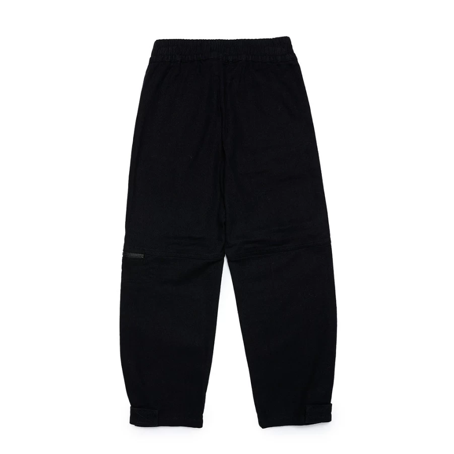 KIDS21 Black Logo Sweatpants for Kids - Comfortable Casual Joggers
