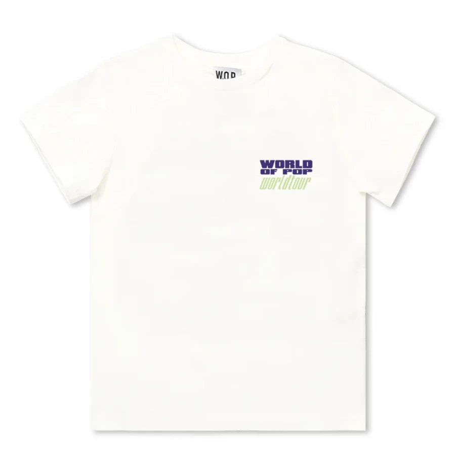 "KIDS21 White Graphic T-Shirt for Kids - Stylish & Comfortable Cotton Tee"