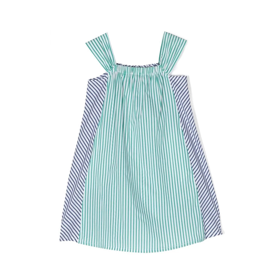 KIDS21 Multi-Colored Striped Dress for Kids - Stylish & Comfortable