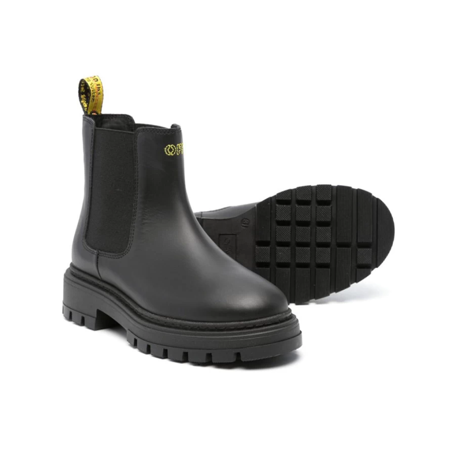"KIDS21 Black Chelsea Boots for Kids – Stylish & Comfortable Footwear"