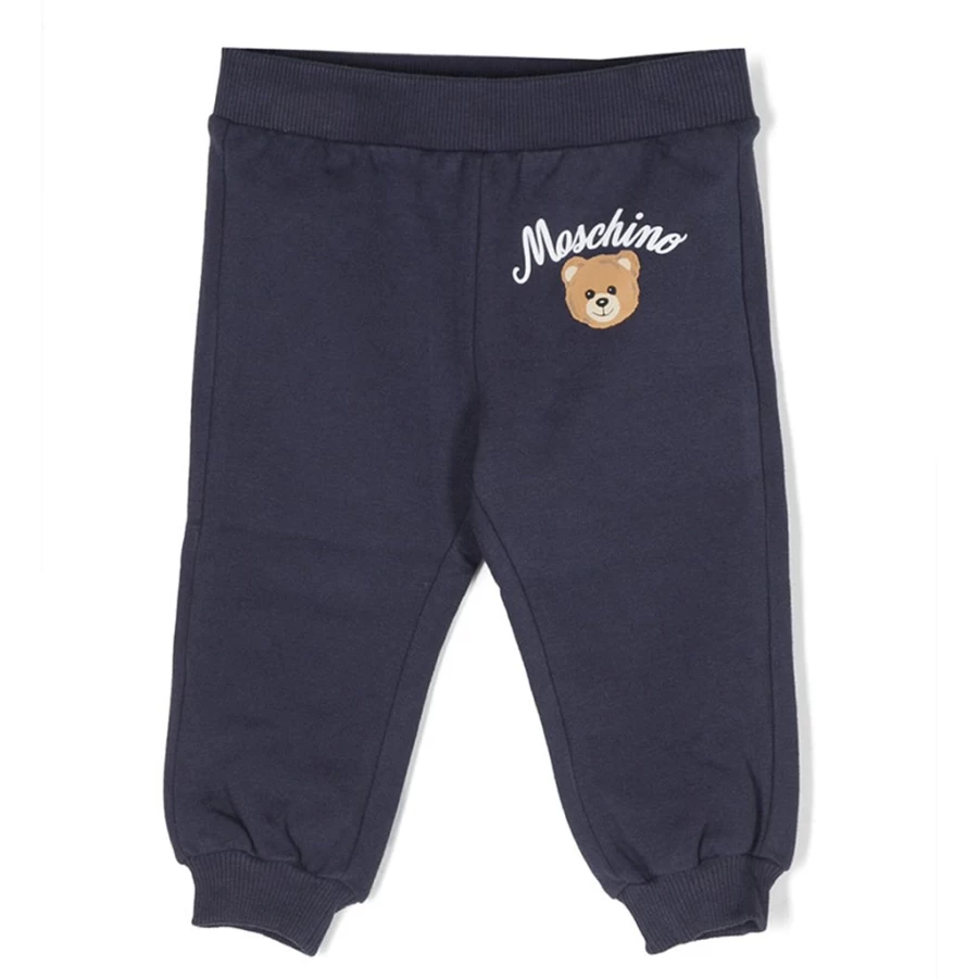 "KIDS21 Blue Bear Print Sweatpants for Kids - Soft & Comfortable Fleece Joggers"