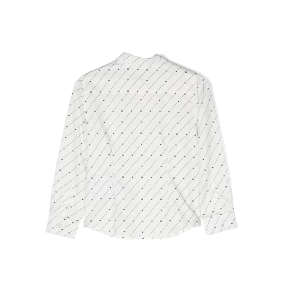 "KIDS21 White Long Sleeve Shirt for Kids - Comfortable & Stylish"
