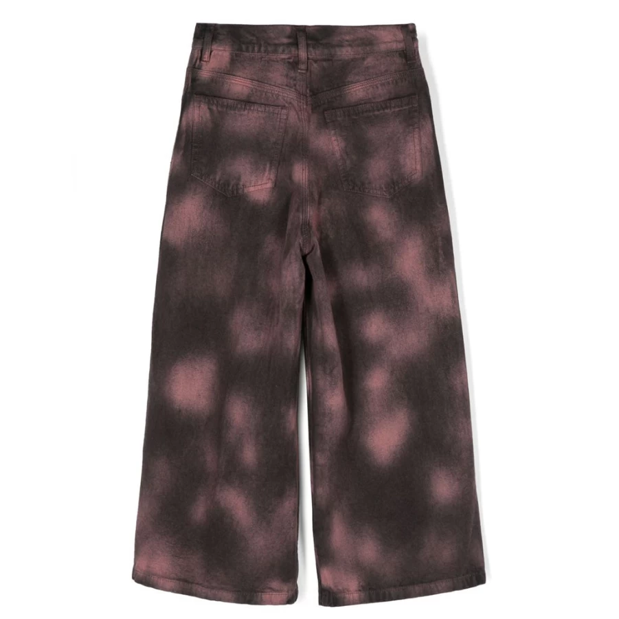 KIDS21 Burgundy Stone-Washed Casual Pants for Kids - Comfortable & Stylish