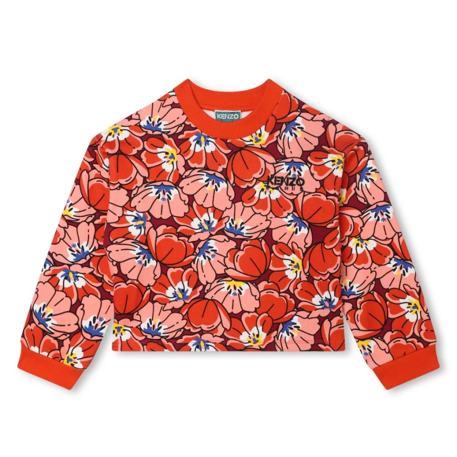 "KIDS21 Multi-Colored Baseball Allover Print Sweatshirt for Kids"