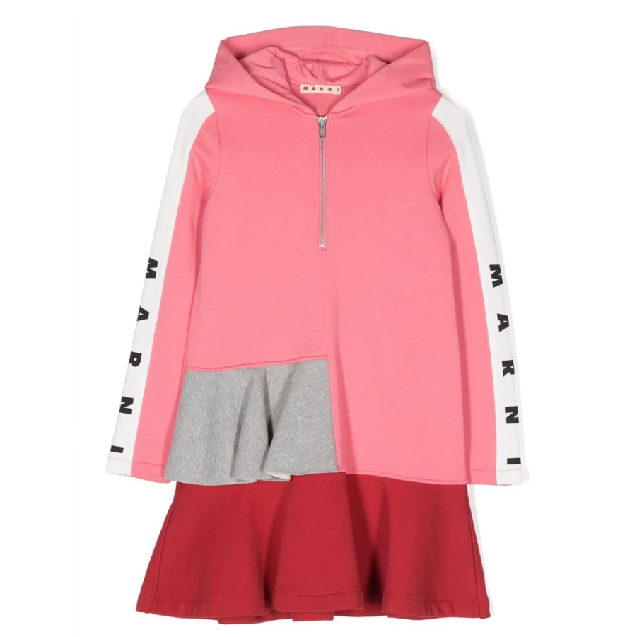 KIDS21 Girls Pink Long Sleeve Dress - Elegant & Comfortable Kids Fashion