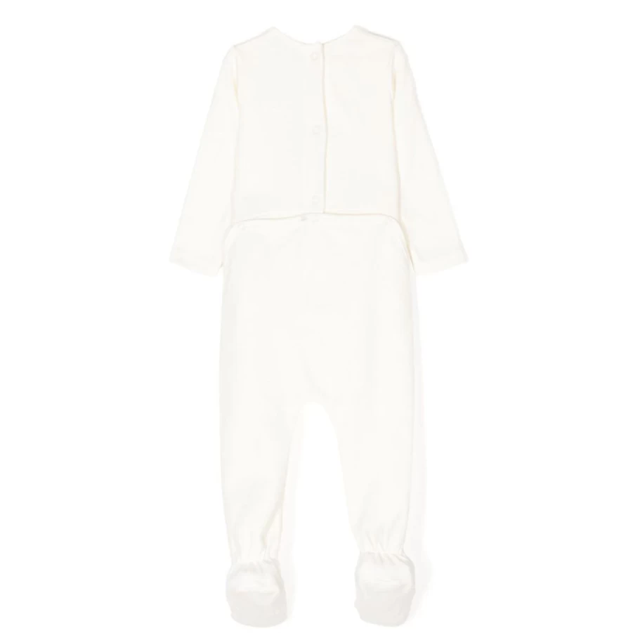 "KIDS21 White Graphic Print Kids Pyjamas - Comfortable Cotton Pajama Set"