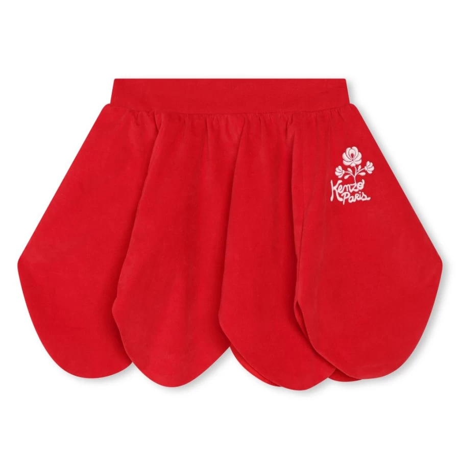 "KIDS21 Red Skirt for Kids - Stylish and Comfortable Girls' Skirt"