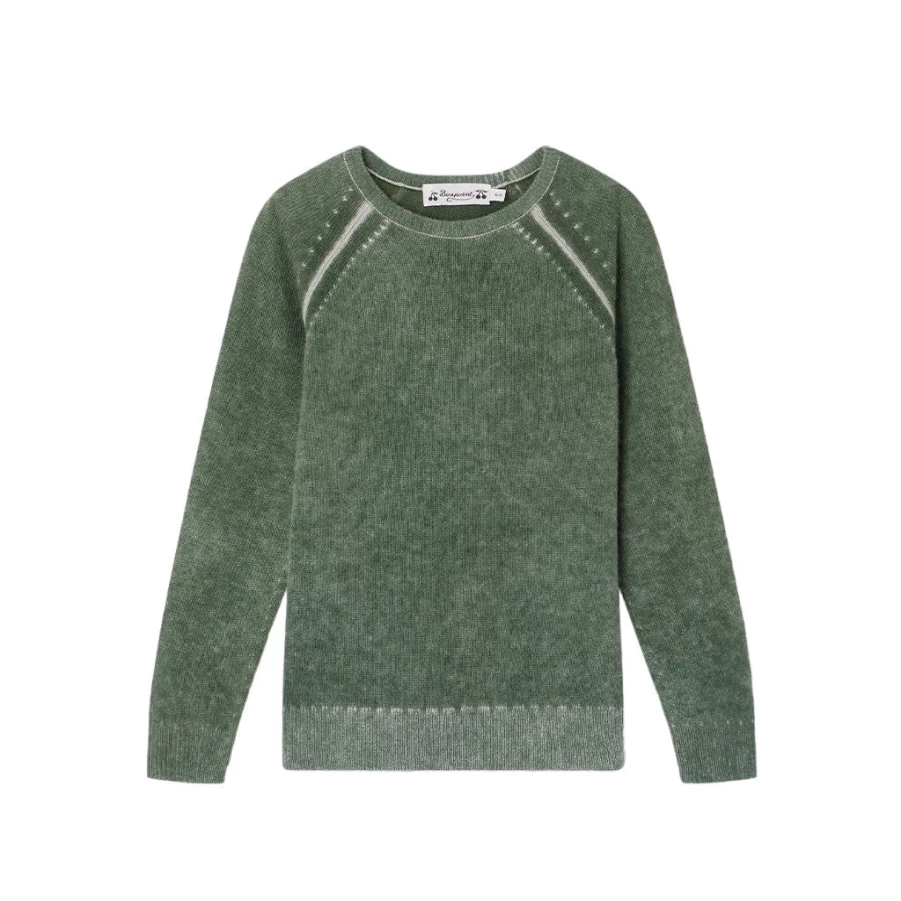 KIDS21 Green Tiego Pullover Sweater for Kids