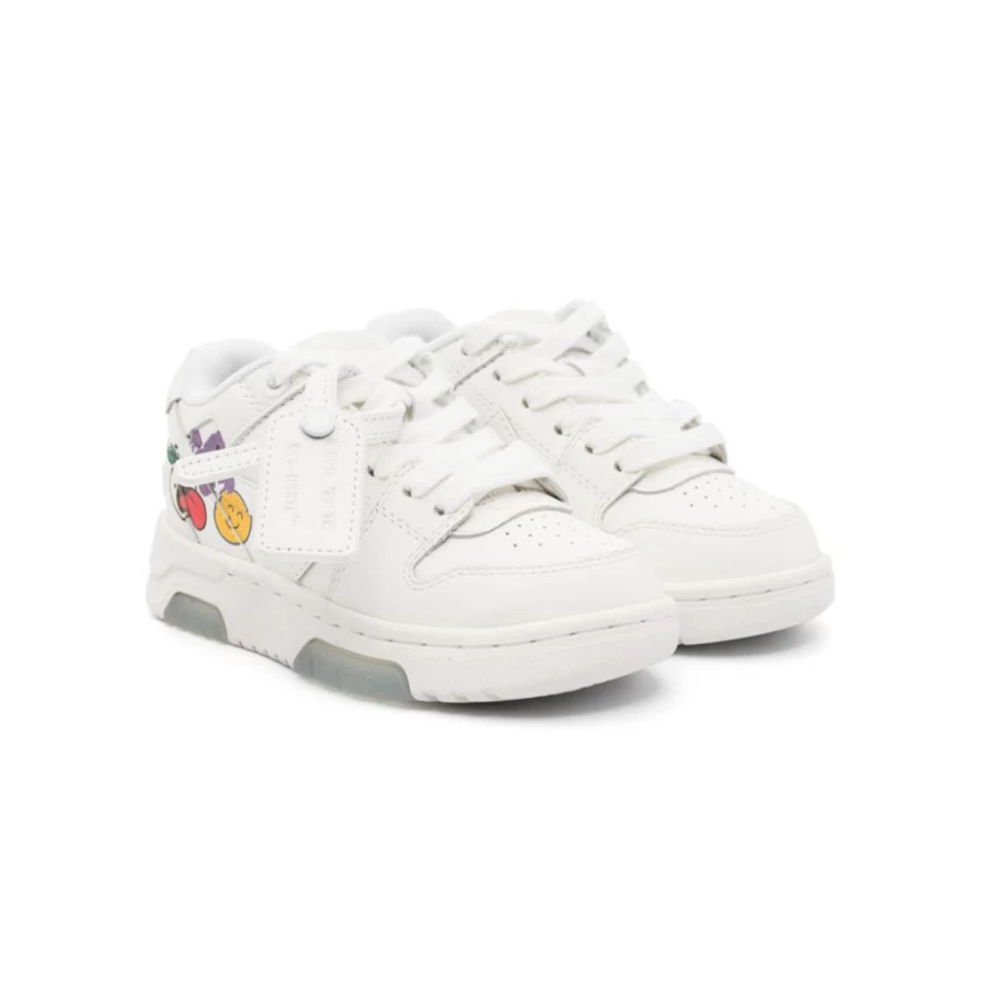 KIDS21 White Out Of Office Stickers Trainer - Premium Quality Kids' Sneakers for Comfort & Style