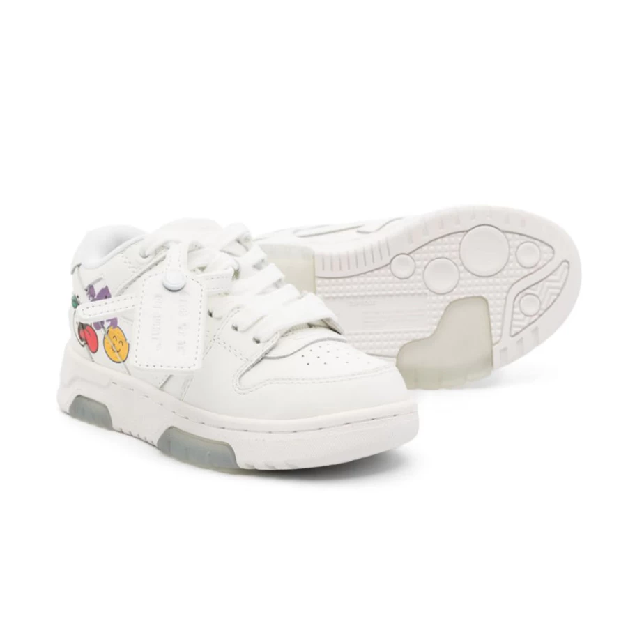 KIDS21 White Out Of Office Stickers Trainer - Premium Quality Kids' Sneakers for Comfort & Style