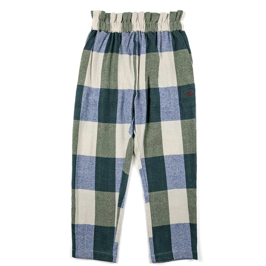 "KIDS21 Multi-Colored Check Pattern Trousers for Kids"