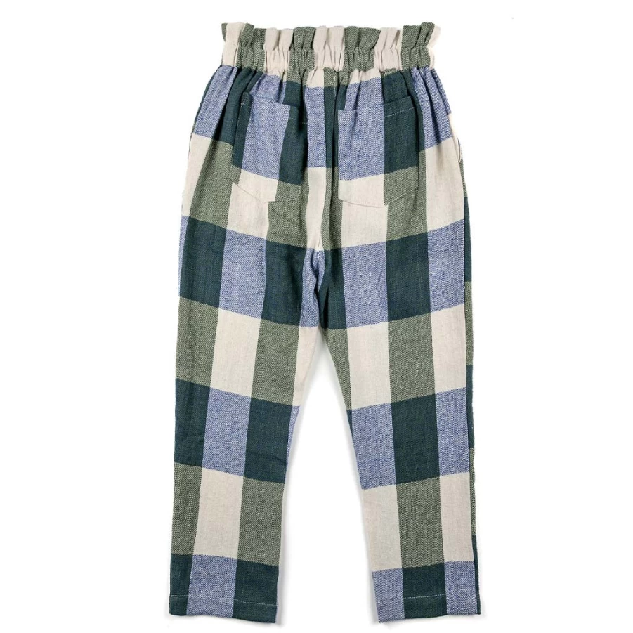 "KIDS21 Multi-Colored Check Pattern Trousers for Kids"