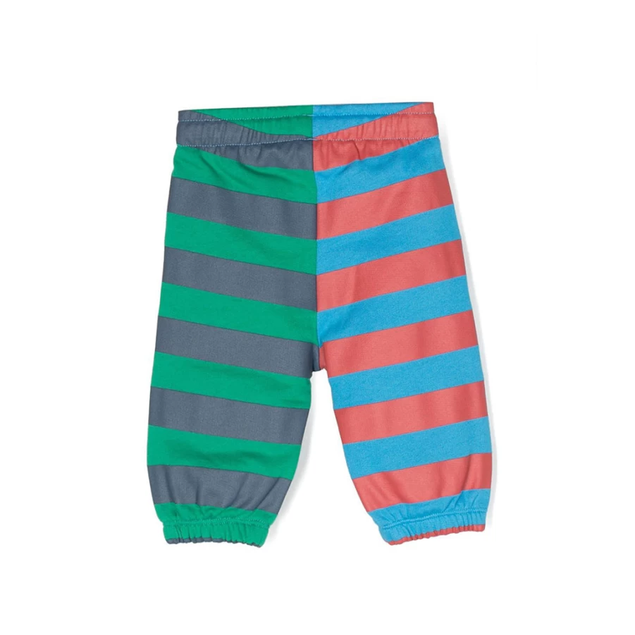 "KIDS21 Multi-Colored Stripe Joggers for Kids - Comfortable Athletic Pants"