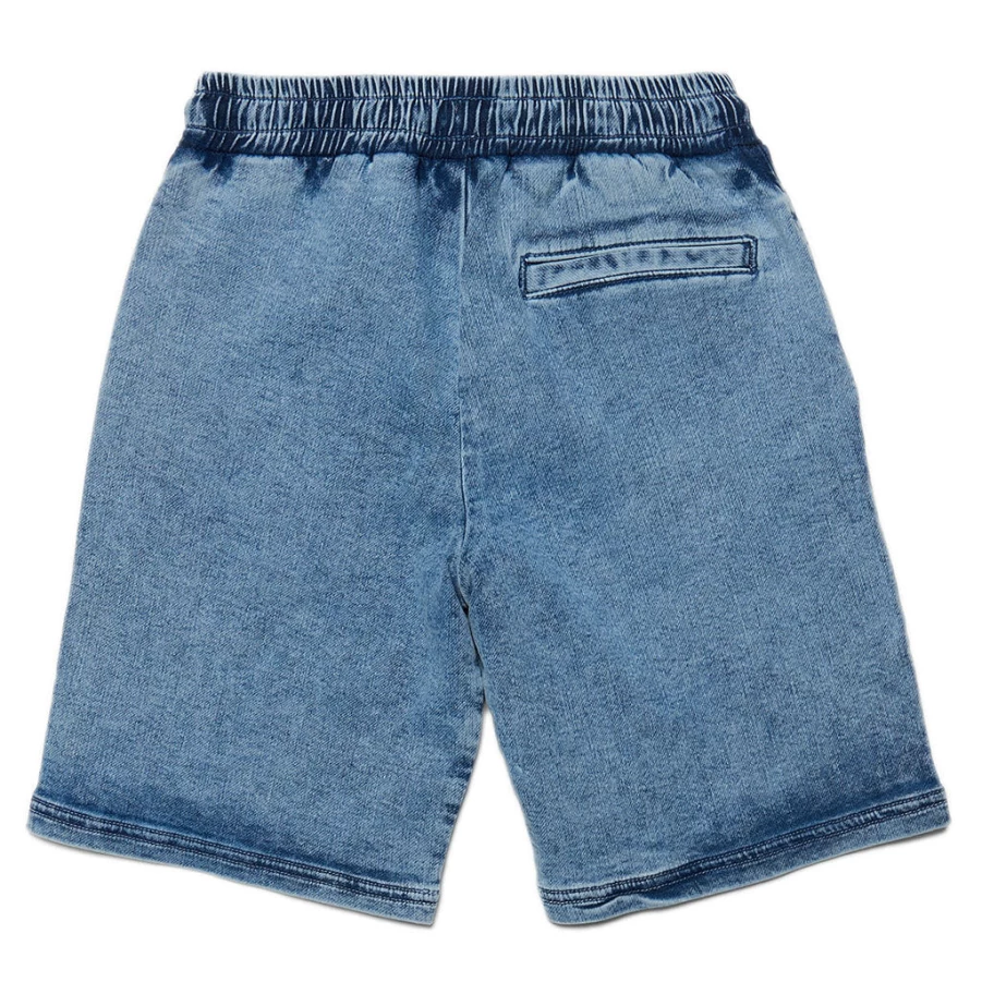 KIDS21 Indigo Denim Effect Sweatshorts for Kids - Stylish & Comfortable Shorts