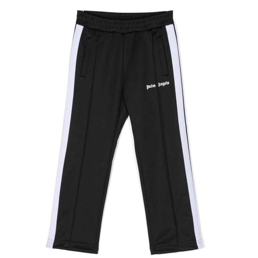 KIDS21 Black Track Pants - Stylish Comfort for Kids