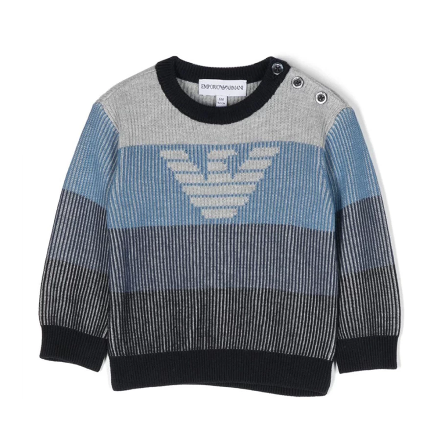KIDS21 Navy Logo Pullover Sweatshirt for Kids