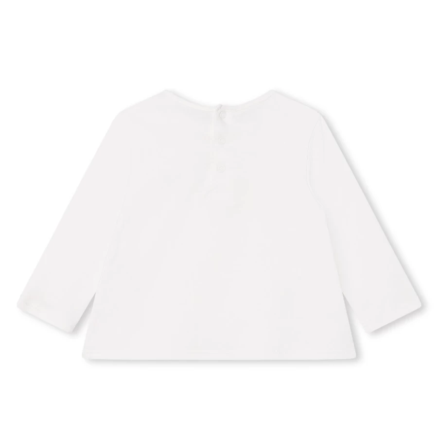 "KIDS21 Ivory Long Sleeve T-Shirt for Kids - Soft Cotton Comfort"