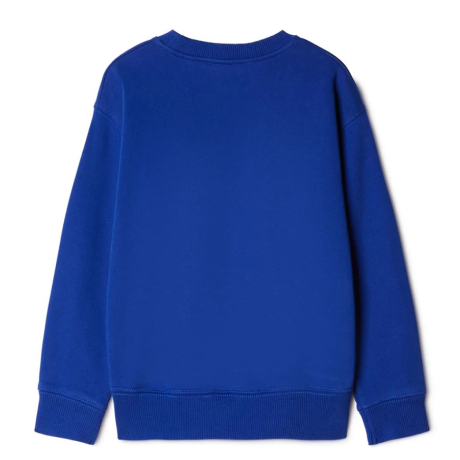 "KIDS21 Blue Bookish Bit Logo Sweatshirt for Kids - Stylish & Comfortable Pullover"
