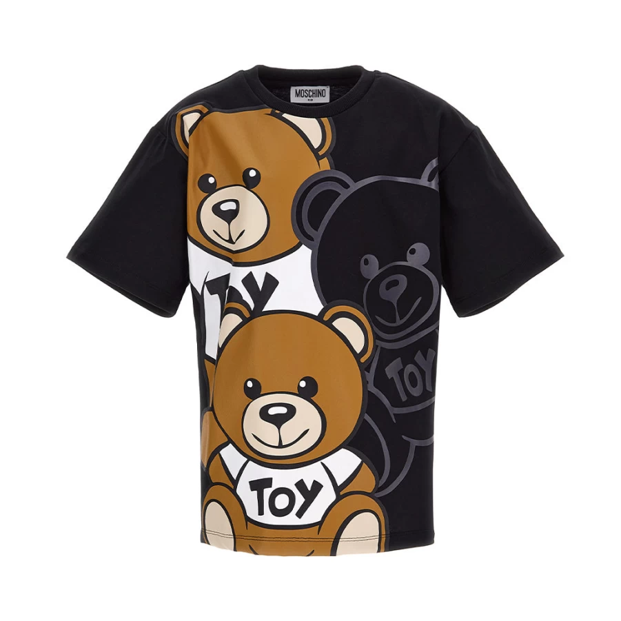KIDS21 Black Maxi T-Shirt for Kids - Comfortable & Stylish Cotton Tee