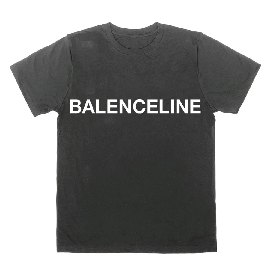 KIDS21 Black Balenceline Style T-Shirt for Kids
