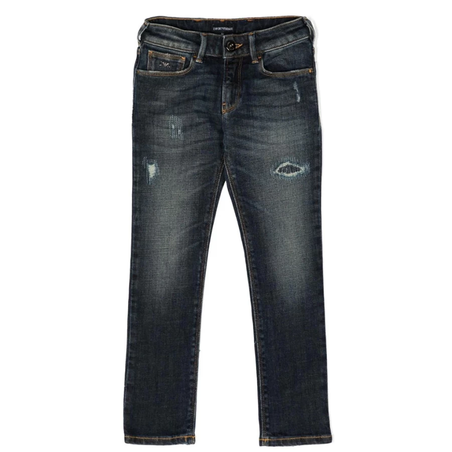KIDS21 Blue Five Pocket Denim Jeans for Kids - Comfortable & Stylish Jeans for Boys and Girls