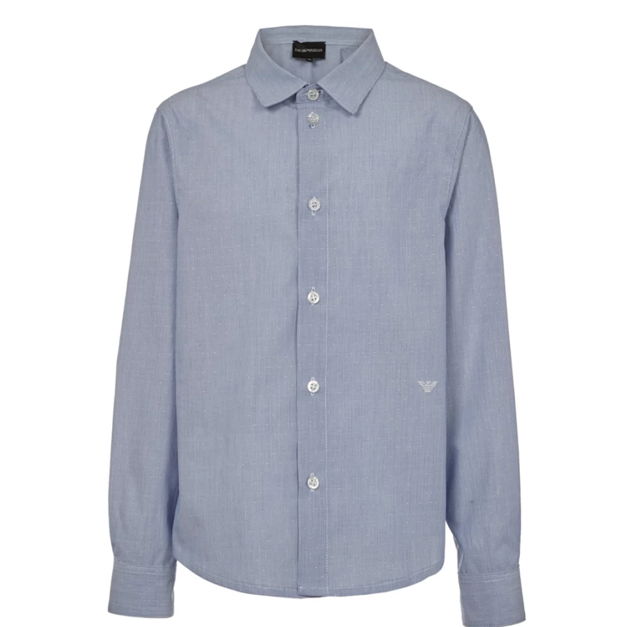 "KIDS21 Blue Long Sleeve Shirt for Kids - Comfortable & Stylish"