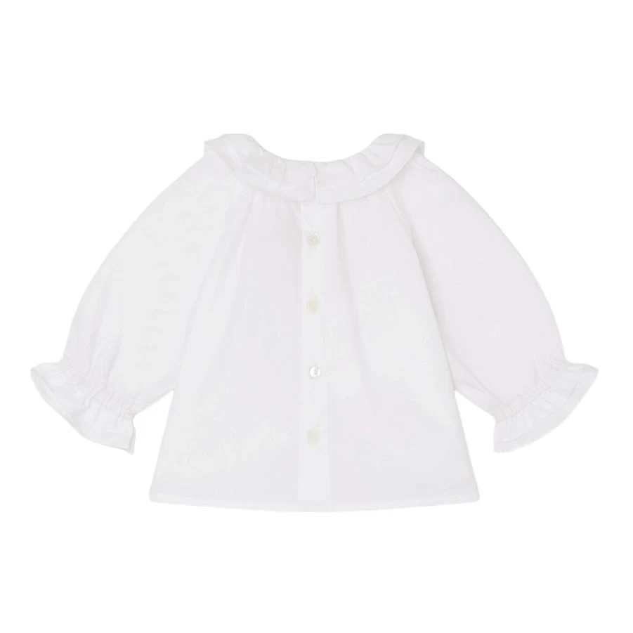 KIDS21 Dolci Blouse for Kids - Elegant White Top for Girls