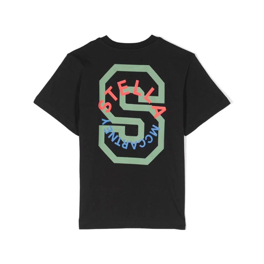 KIDS21 Black Graphic Logo T-Shirt for Kids - Stylish & Comfortable Cotton Tee