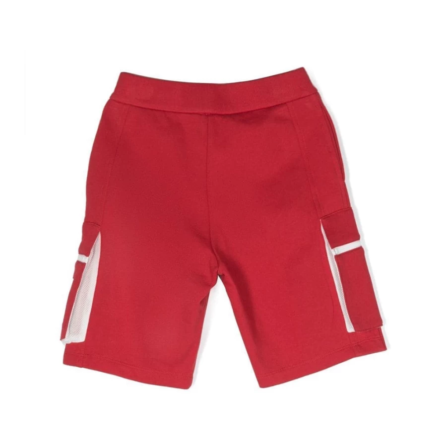 "KIDS21 Red Cargo Shorts for Kids - Durable and Stylish Boys' & Girls' Shorts"