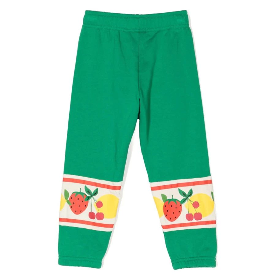 KIDS21 Green Fruit Print Sweatpants for Kids - Comfortable Casual Border Design Pants
