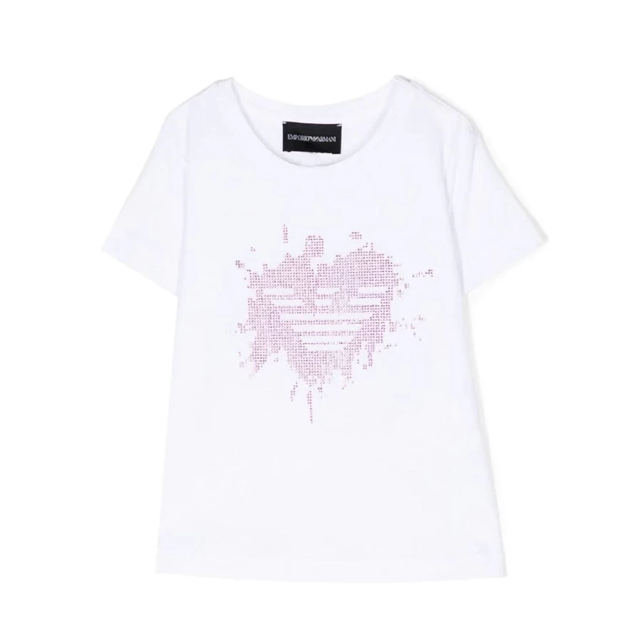 KIDS21 White Graphic Logo T-Shirt for Kids - Stylish & Comfortable Cotton Tee