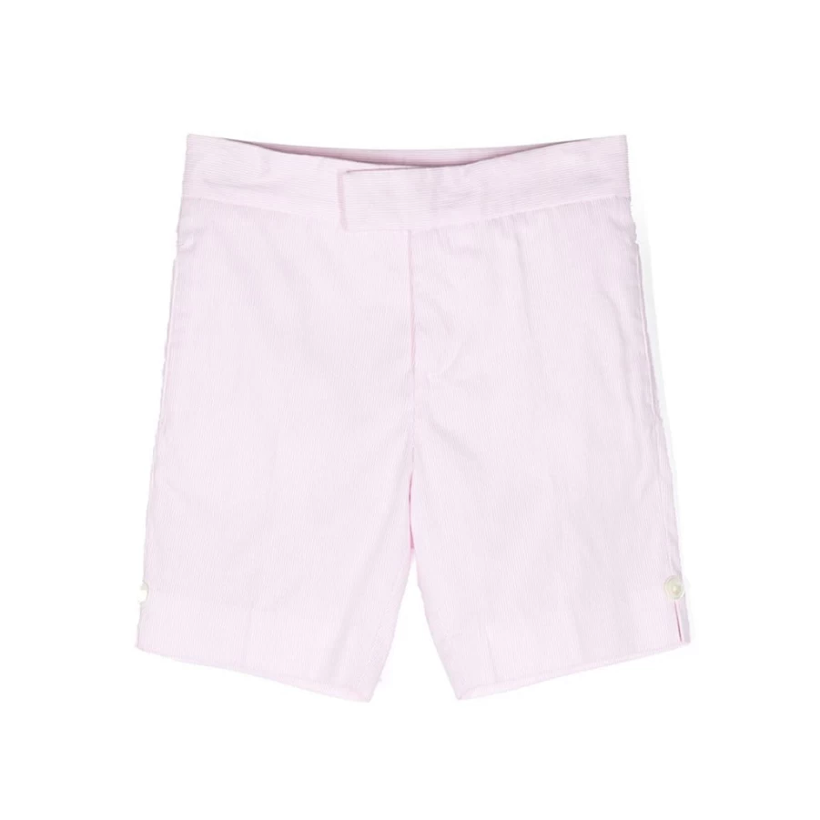 "KIDS21 Girls' Classic Pink Bermuda Shorts for Kids"
