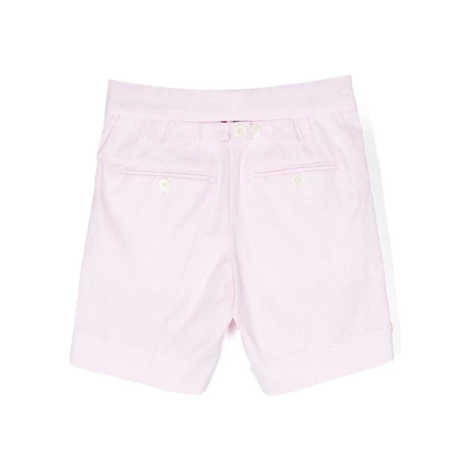 "KIDS21 Girls' Classic Pink Bermuda Shorts for Kids"
