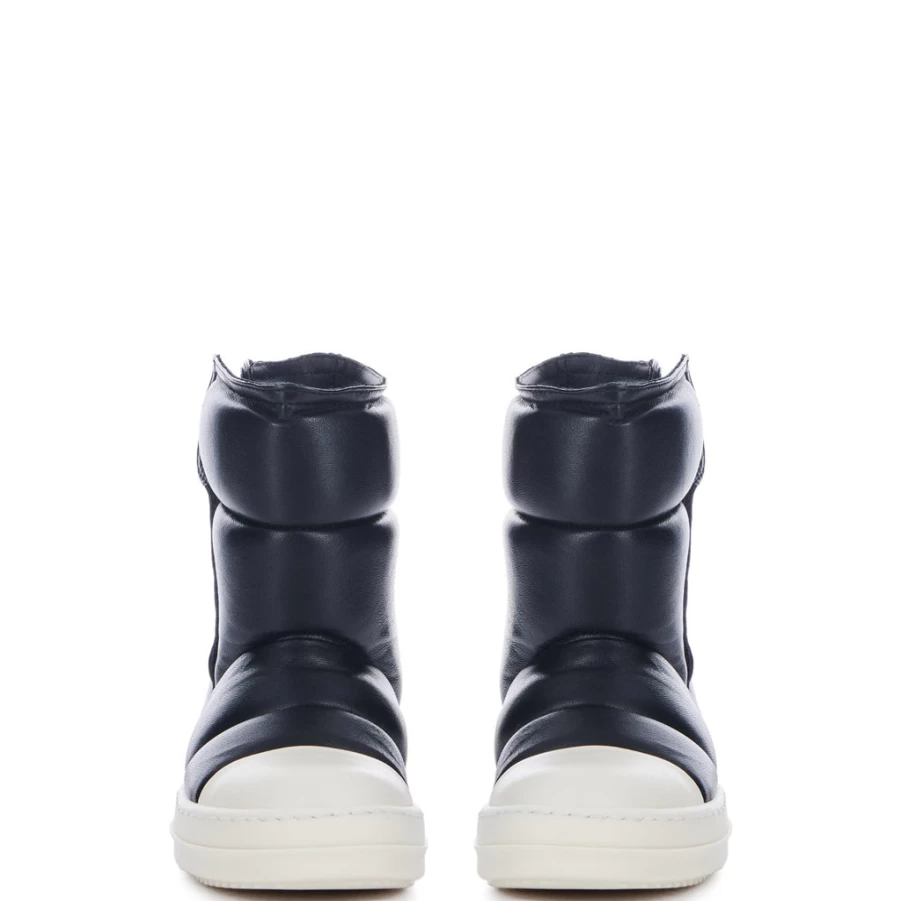 KIDS21 Black Puffer Sneakers for Kids - Stylish Winter Comfort Shoes