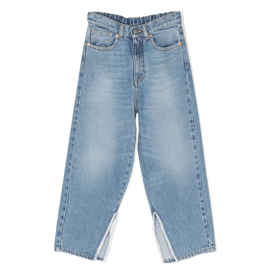 "KIDS21 Blue Five Pocket Jeans for Kids - Stylish & Comfortable Denim Pants"