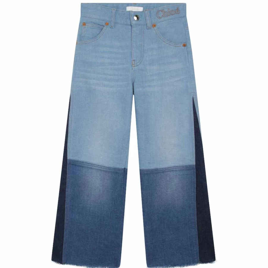 "KIDS21 Blue Denim Trousers for Kids - Stylish & Comfortable Jeans"