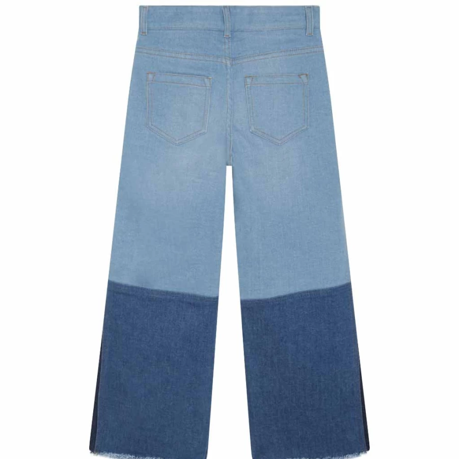 "KIDS21 Blue Denim Trousers for Kids - Stylish & Comfortable Jeans"